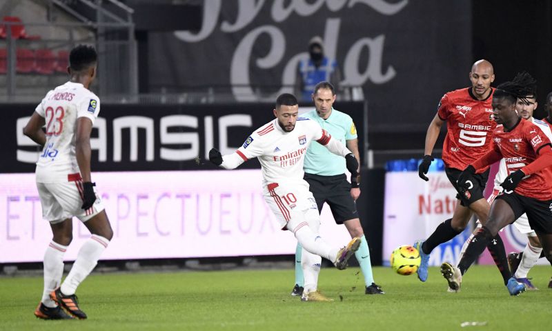 Averij voor Lyon, ondanks comeback met goal en assist van Memphis Afbeelding: Averij voor Lyon, ondanks comeback met goal en assist van Memphis