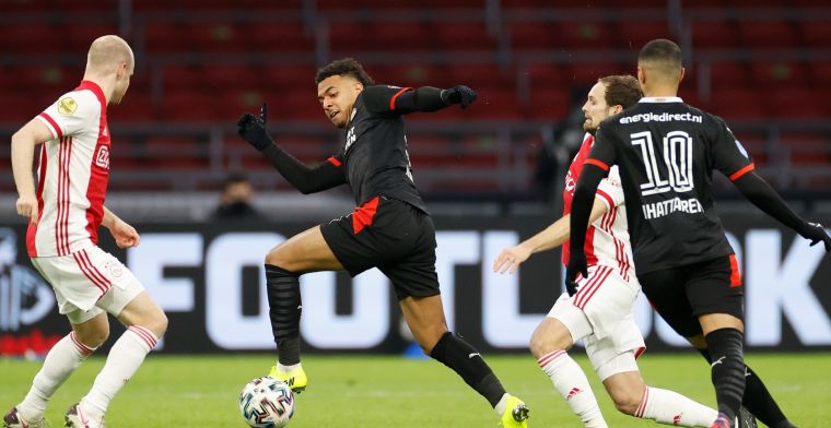 Spitsenduo PSV oogst lof na sterk optreden tegen Ajax: 'Van de buitencategorie'