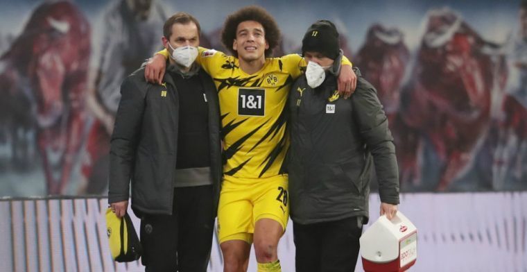 Vader Witsel met goed nieuws: Pees van Axel is niet helemaal afgescheurd