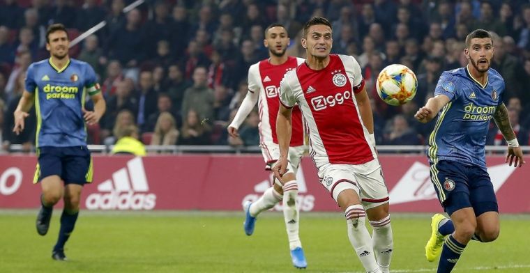Ajax gebombardeerd tot grote favoriet in Klassieker tegen Feyenoord