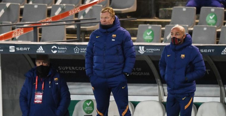 Koeman prijst Barça-drietal: 'Frenkie geweldige speler, hij is op de goede weg'