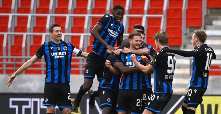 Snelheidsduivels Lang en Diatta moeten het afleggen tegen ploegmaat Club Brugge