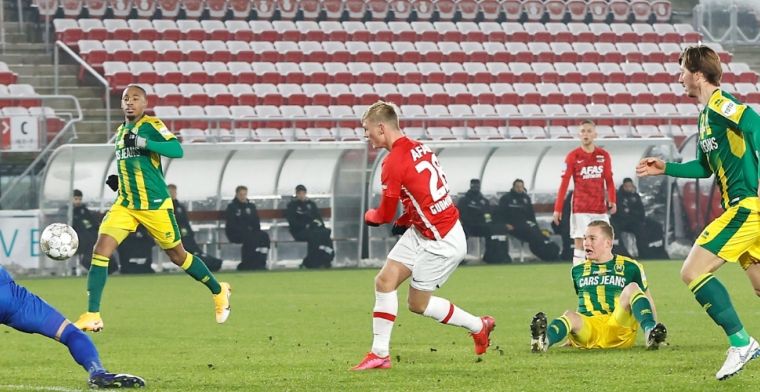 Supersub Aboukhlal neemt honneurs van Boadu waar: late zege voor AZ
