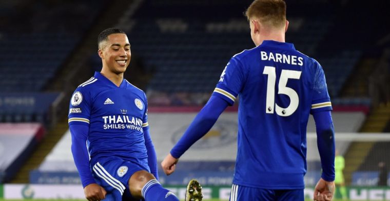 Leicester City stijgt naar tweede plek na twee assists van Tielemans