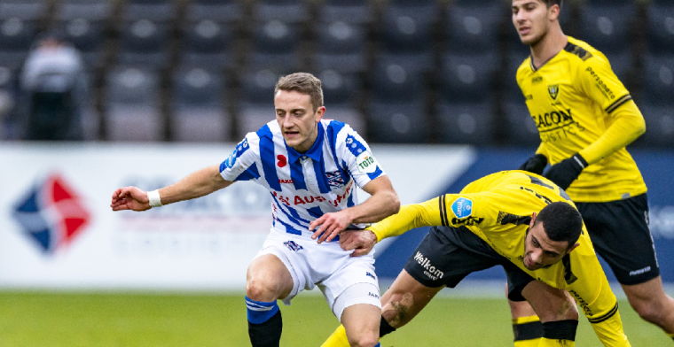 Heerenveen dankt invaller en stelt in extremis een punt veilig tegen VVV-Venlo
