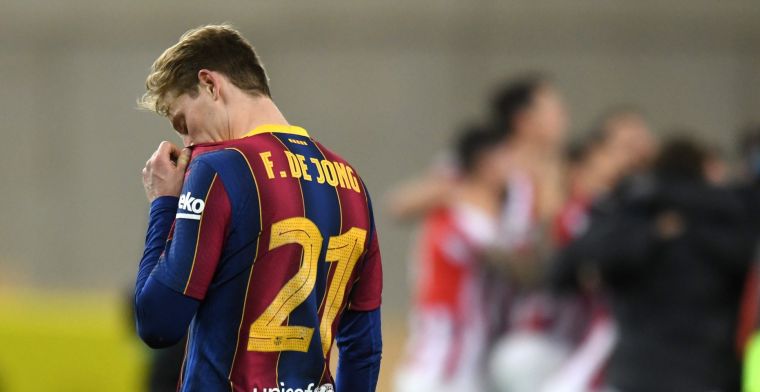 Lof voor Frenkie de Jong na verloren finale: 'Elke dag meer vertrouwen'