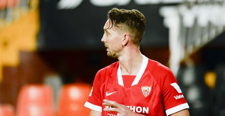 Zoet stunt bij het Roma van Karsdorp, De Jong speelt 30 minuten voor Sevilla