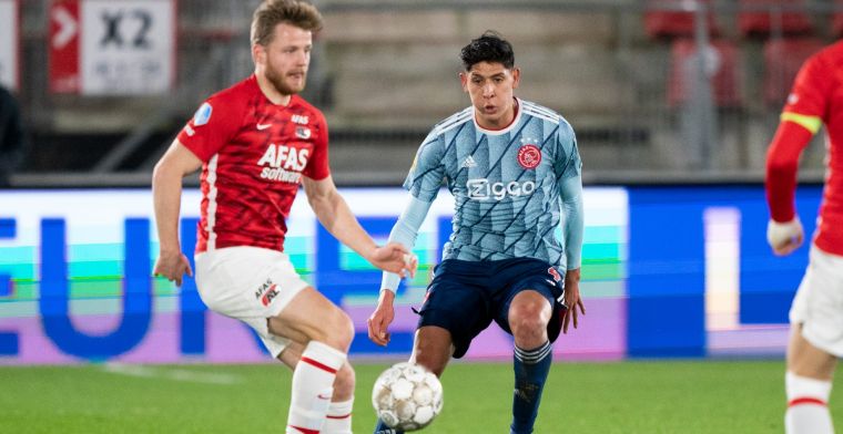 Ajax boft met buitenspelgoal en niet gegeven penalty: 'Honderd procent, heel raar'
