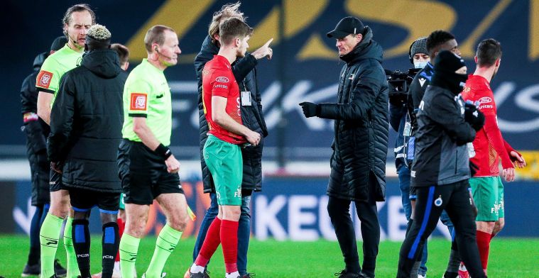 Blessin misnoegd na Club Brugge: “De ballen hebben om tweede penalty te fluiten”