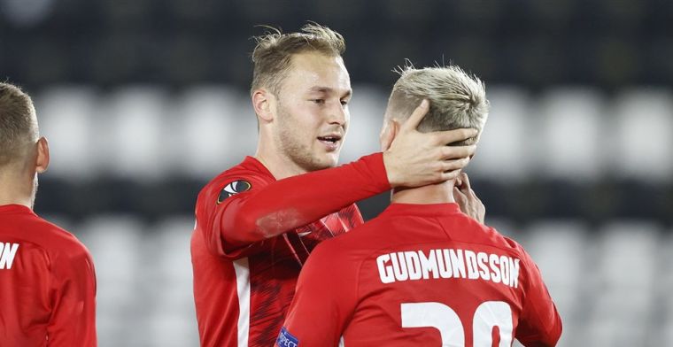 Koopmeiners speelt met breuk: 'Kan mijn linkerarm niet echt gebruiken, vervelend'