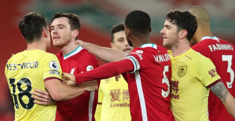 Dolend Liverpool kan wéér niet scoren en laat zich thuis verrassen door Burnley