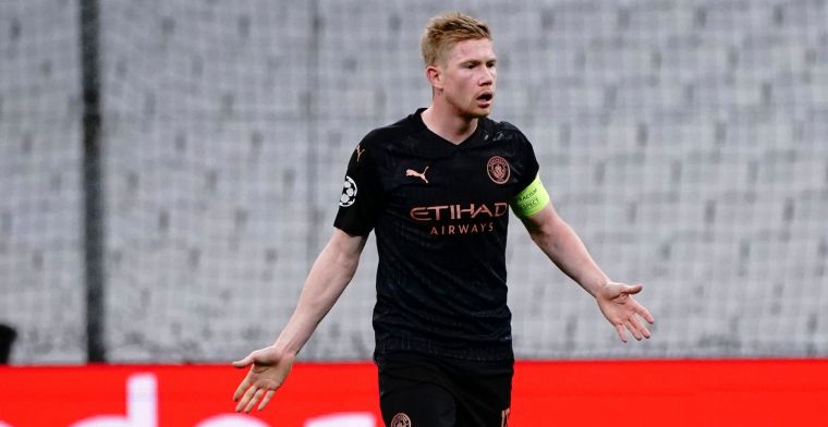 'De Bruyne minstens twee weken aan de kant, topper tegen Liverpool is vraagteken'