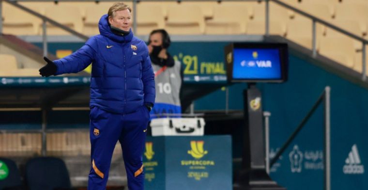 Koeman hekelt Barça-spelers: 'Dat is niet serieus te nemen, onacceptabel'