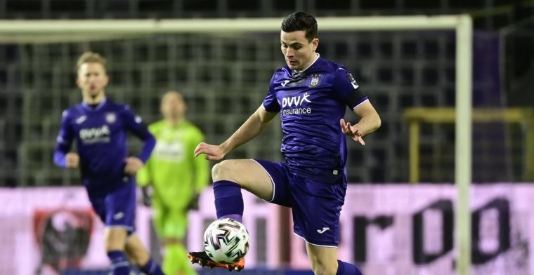 Cullen maakt grote indruk bij Anderlecht, Kompany spaart de lof niet