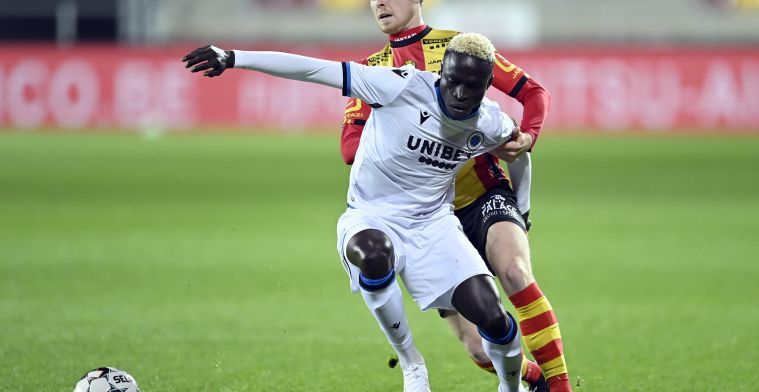 Diatta zal geen hoofdrol krijgen in de geschiedenis van Club Brugge