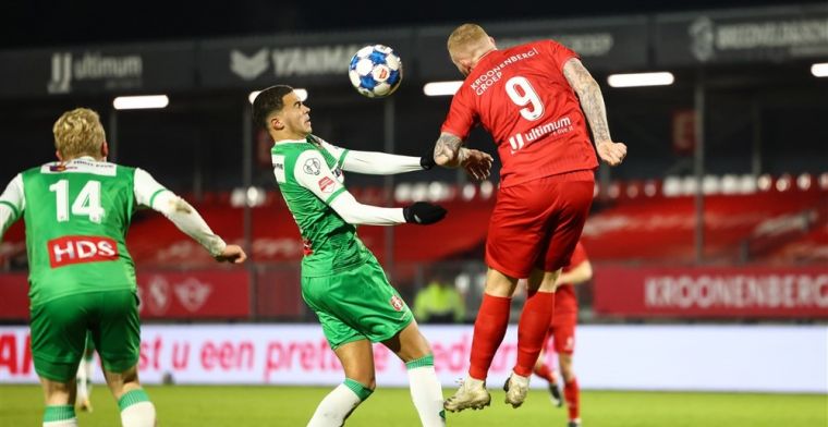 Almere knokt zich weer naast Cambuur, Telstar laat zich verrassen door AZ-talenten