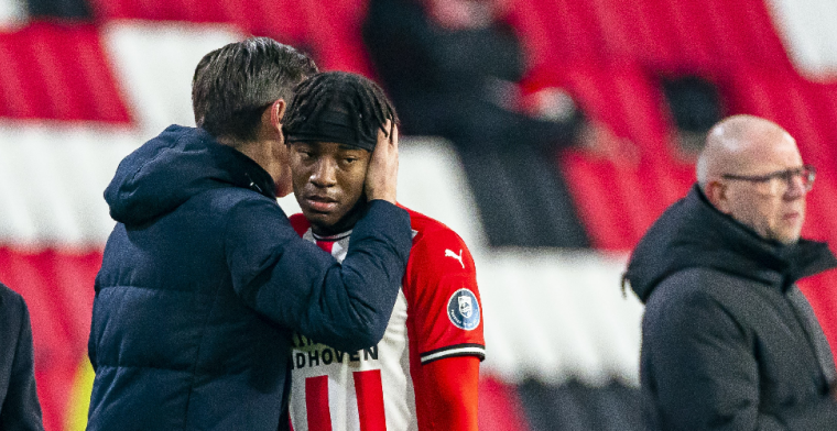 PSV krijgt na wedstrijd tegen RKC Waalwijk slecht nieuws over Madueke