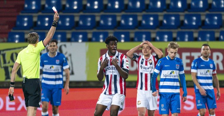 Van der Ende hekelt rood: 'Zult er als degradatiekandidaat mee worden opgescheept'