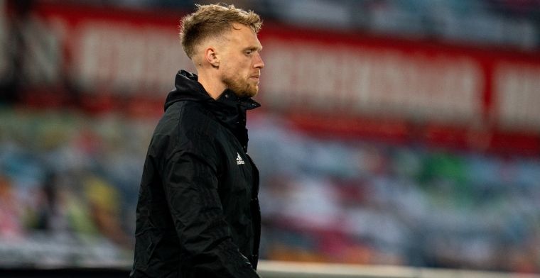 Jörgensen ziet met één oog niets: 'Dat is vrij belangrijk in het voetbal'