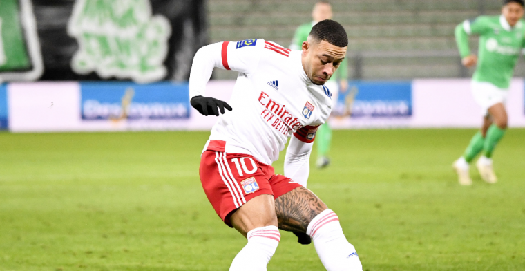 Memphis laat zich bij oppermachtig Olympique Lyon van goede kant zien