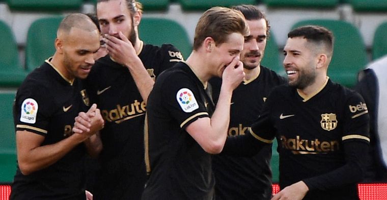 De Jong op voorpagina in Spanje: 'Dichter bij de Ajacied die Barça verblindde'