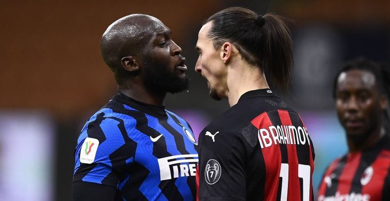 Italiaanse kranten niet te spreken over gedrag Lukaku-Ibrahimovic: ‘Schaam je’