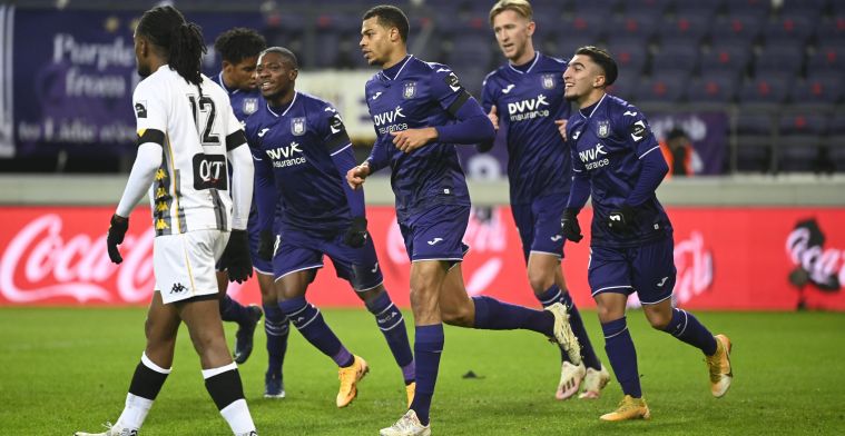 Vandenbempt ziet probleem bij Anderlecht: “Geen buffer om foutjes op te vangen”