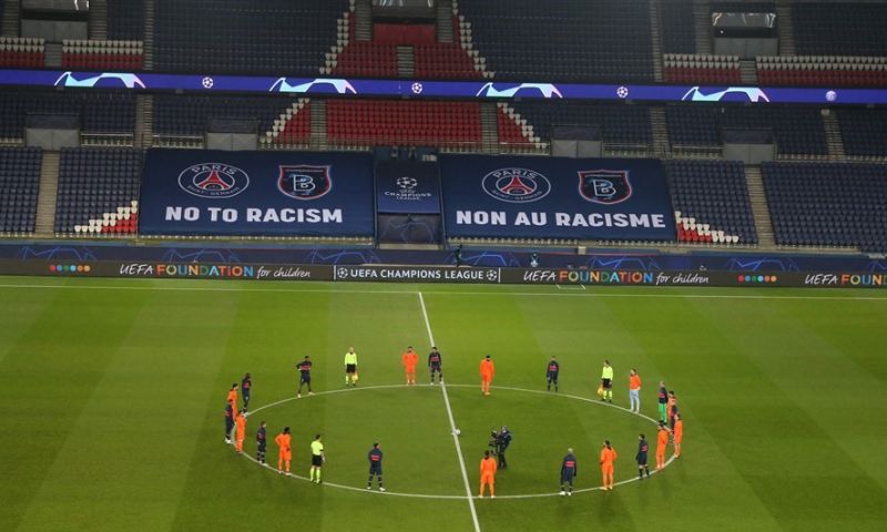 'UEFA rondt onderzoek af en zag geen racisme bij veelbesproken CL-wedstrijd' Afbeelding: 'UEFA rondt onderzoek af en zag geen racisme bij veelbesproken CL-wedstrijd'