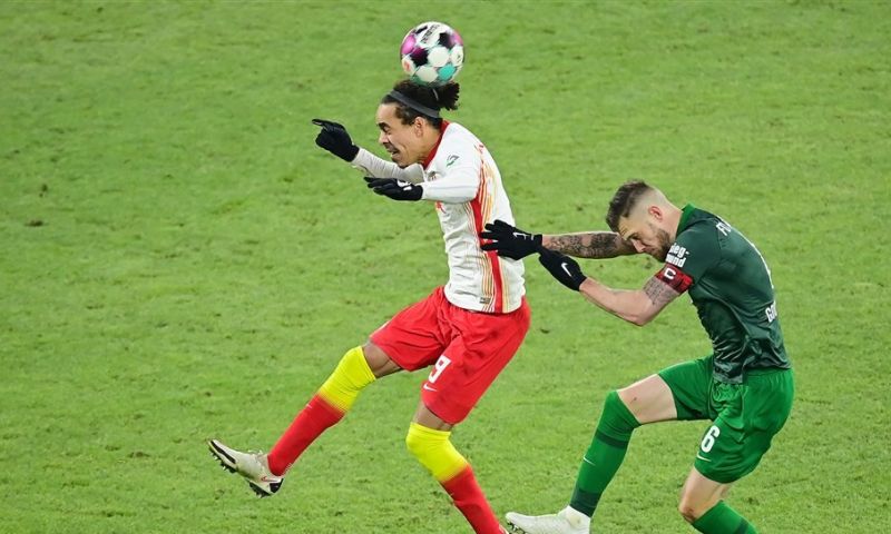 Leipzig doet wat het moet doen en houdt titelkansen nog even levend Afbeelding: Leipzig doet wat het moet doen en houdt titelkansen nog even levend
