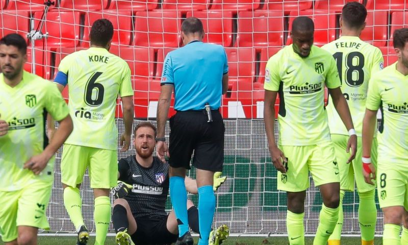 Atlético wint na van richting veranderd schot en werkt verder aan titeldroom Afbeelding: Atlético wint na van richting veranderd schot en werkt verder aan titeldroom