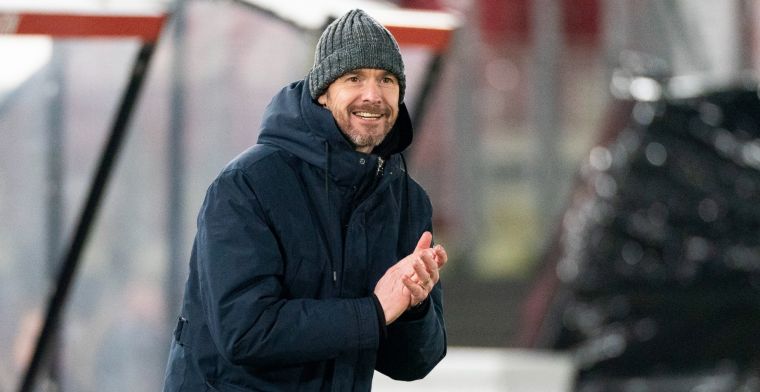 Ten Hag praat niet met Neres bij Ajax: 'De ploeg heeft het hem duidelijk gemaakt'