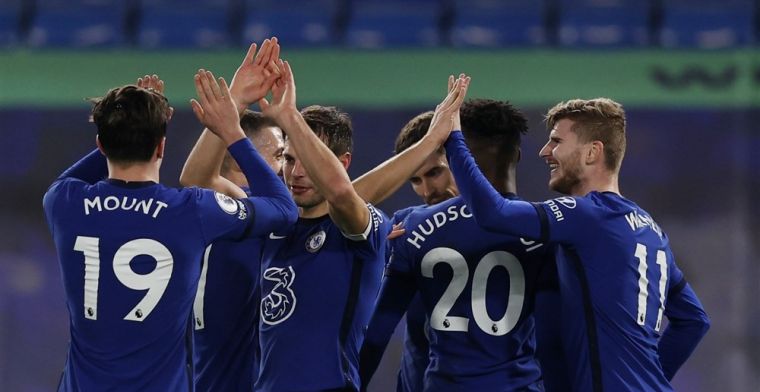 Tuchel houdt Ziyech negentig minuten op de bank en blijft maar winnen met Chelsea