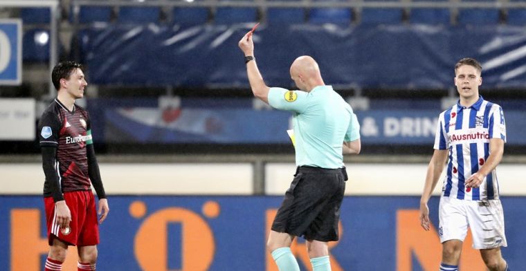 Arbiter Mulder twijfelt: 'Gelukkig wint Heerenveen en zijn ze niet benadeeld'