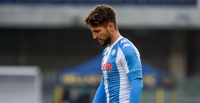 Mertens staat weer op trainingsveld Napoli: “Volgende dagen geëvalueerd”