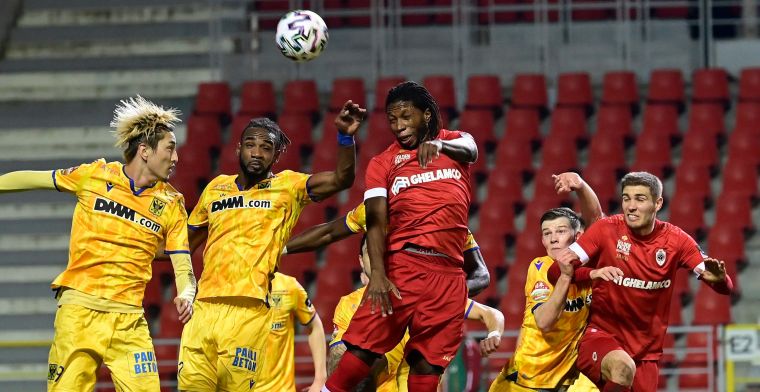Ook Mbokani kan Antwerp niet voorbij STVV loodsen