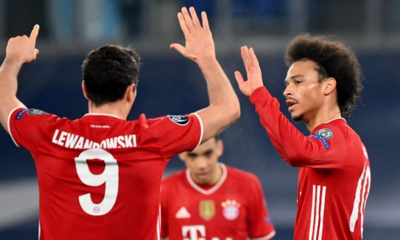 Bayern met één been in kwartfinale Champions League, Lewandowski de boeken in Afbeelding: Bayern met één been in kwartfinale Champions League, Lewandowski de boeken in