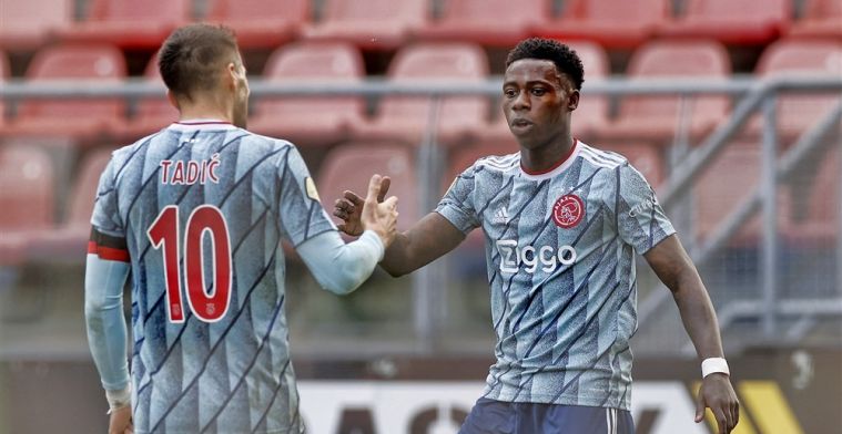 Tadic: 'Niet het beste Ajax waar ik in speelde, maar we doen het wel heel goed'