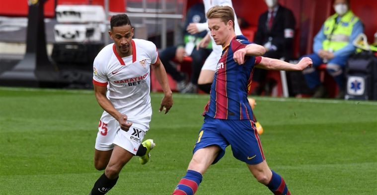 Dominerende Frenkie de Jong verbaast Spaanse pers: 'Fysiek heel indrukwekkend'