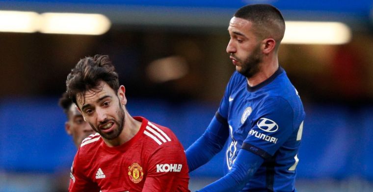 Chelsea en Manchester United houden elkaar op een brilscore