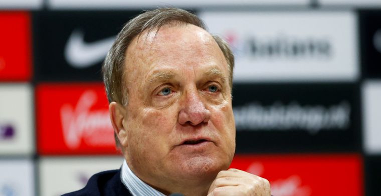 Advocaat hard voor spelers na zeperd: 'Dat mag niet op dit niveau'