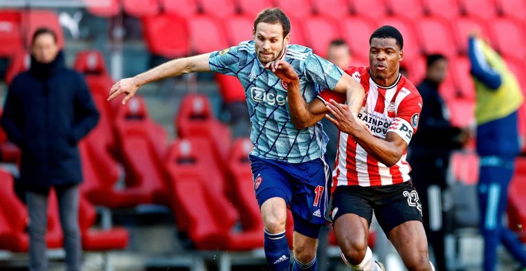 Hectische topper PSV - Ajax 'lastig' voor Makkelie: 'Ja, er gebeurde heel veel'