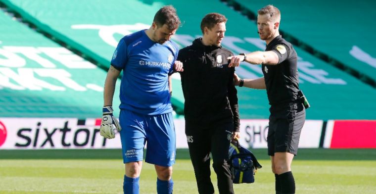 Schuldbewust na blessure Velthuizen: 'Daar ben ik verantwoordelijk voor'