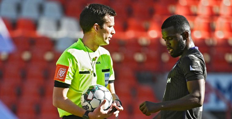 Referee Departement over Lawrence (Anderlecht): 'Geel voldoende'