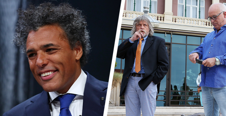 Buitenspel: Van Hooijdonk zoekt confrontatie met 'domme' Van der Gijp en Derksen