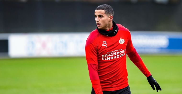 Ihattaren traint weer mee bij PSV: Verder is er niets meer te melden