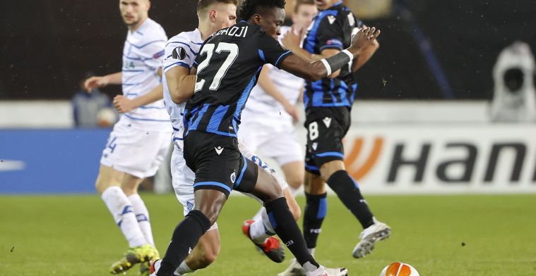 Club Brugge-aanvaller Badji kijkt op naar Lukaku: “Dan heb ik nog veel werk nodig”