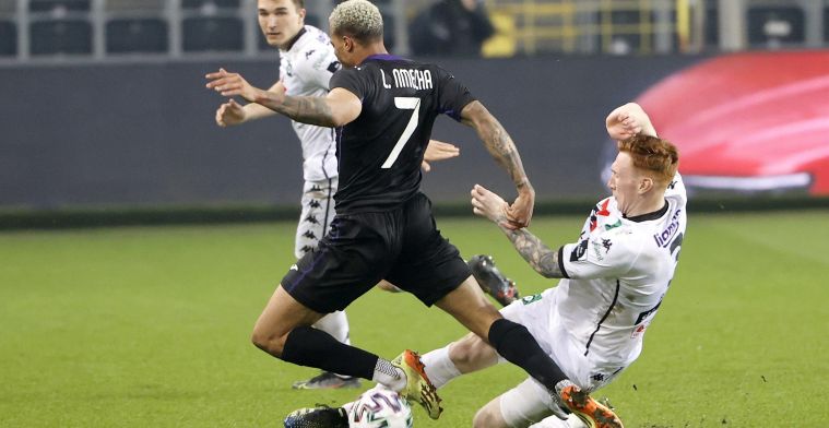Nmecha weer belangrijk voor Anderlecht: “Zo is het makkelijker spelen voor mij”