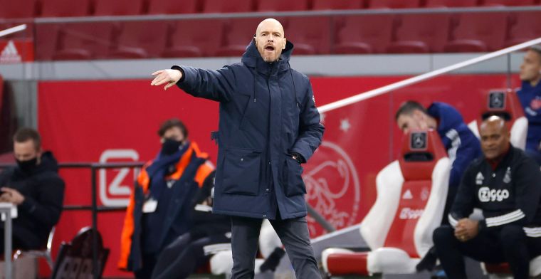 Ten Hag pakt Haller aan bij Ajax: 'We lieten ons de kaas van het brood eten'