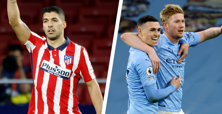 De Bruyne blinkt uit bij Man City, Carrasco ziet Suarez Atlético redden