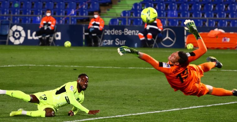 Ontregelend Getafe frustreert Atlético ook met zijn tienen, maar helpt Koeman